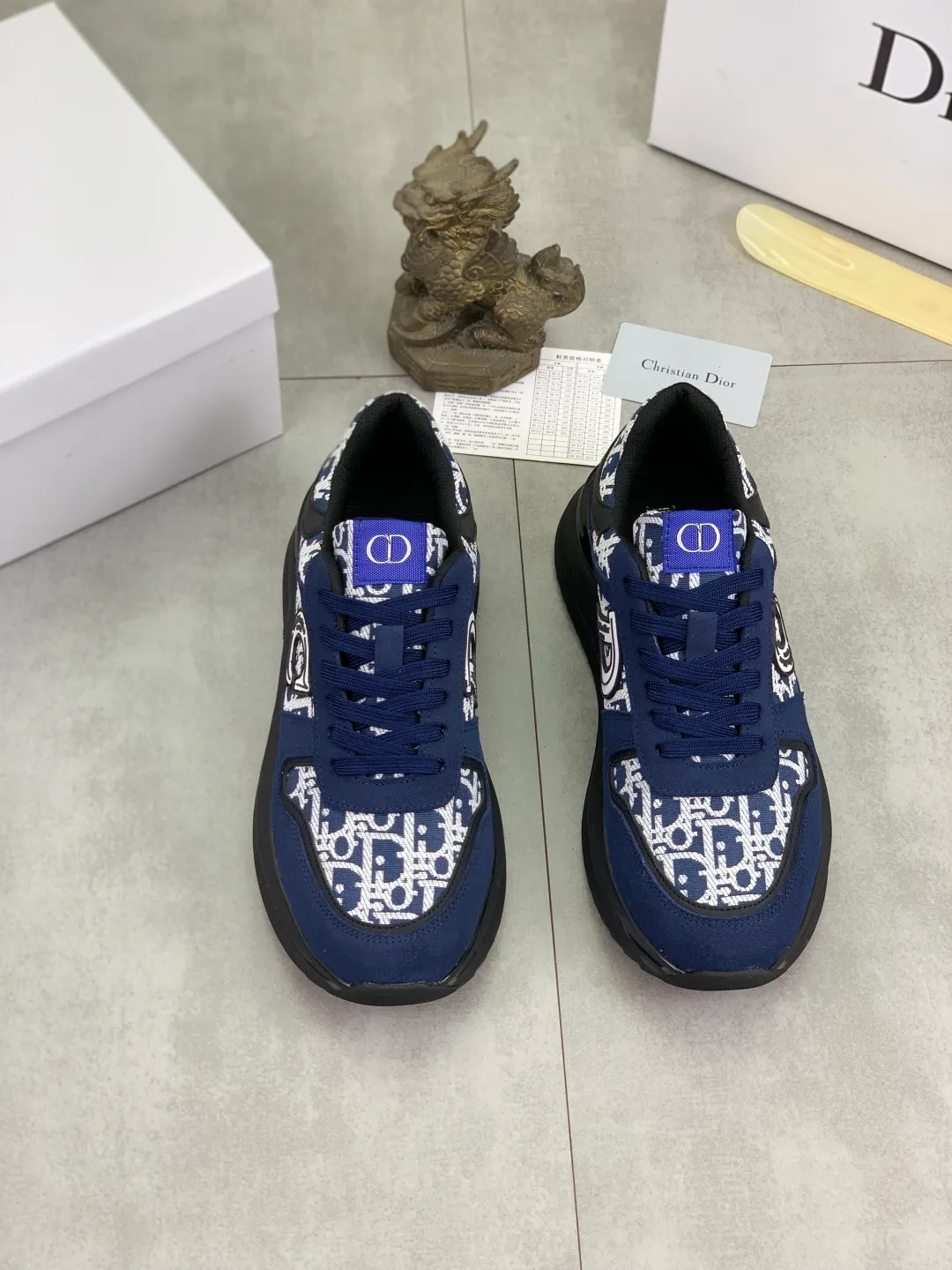 Men's Men's Shoes💰P440💰[New Style]🆘[Dior] 2025 Dior Original Lace-up Low-top Men's Shoes Classic casual shoes 🔥This model is the official classic model, with high quality and made by famous original designers. It is made of high-quality cowhide with original materials➕comfortable and breathable mesh lining➕pigskin insole. The perfect last shape and generous and fashionable design have attracted many consumers and are suitable for drivers to drive🚗. What you want is the highest quality in the market. Color: multi-color. Code number: 38--44 (45 customized)